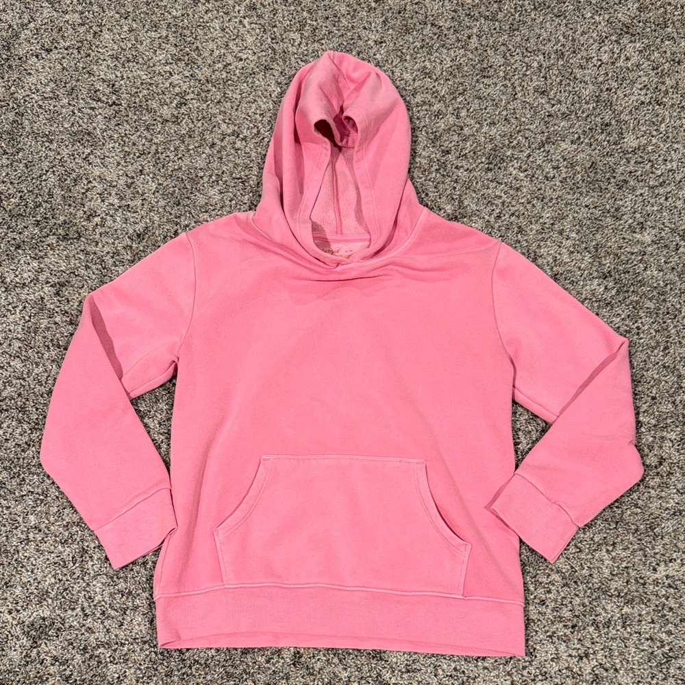 Cat & Jack Rose Pink Hooded Pullover Sweatshirt